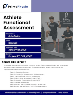 Athlete Functional Assessment Report 1